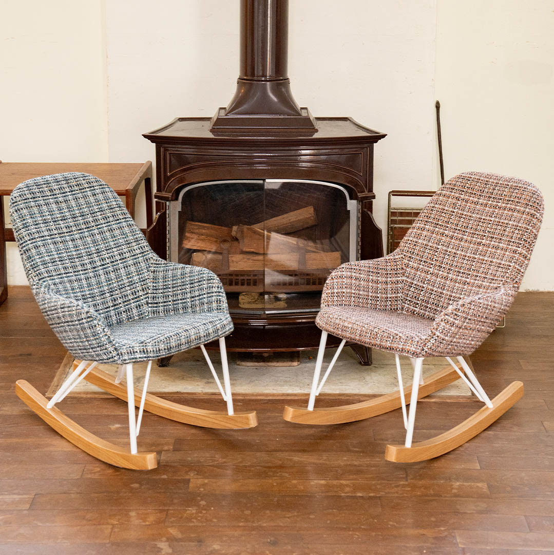 DULTON ONLINE SHOP | ROCKING CHAIR S TWEED BLUE(TWEED BLUE): 家具