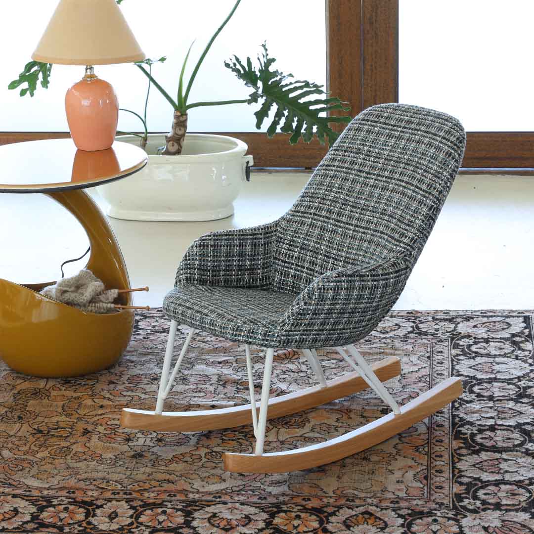 DULTON ONLINE SHOP | ROCKING CHAIR S TWEED BLUE(TWEED BLUE): 家具