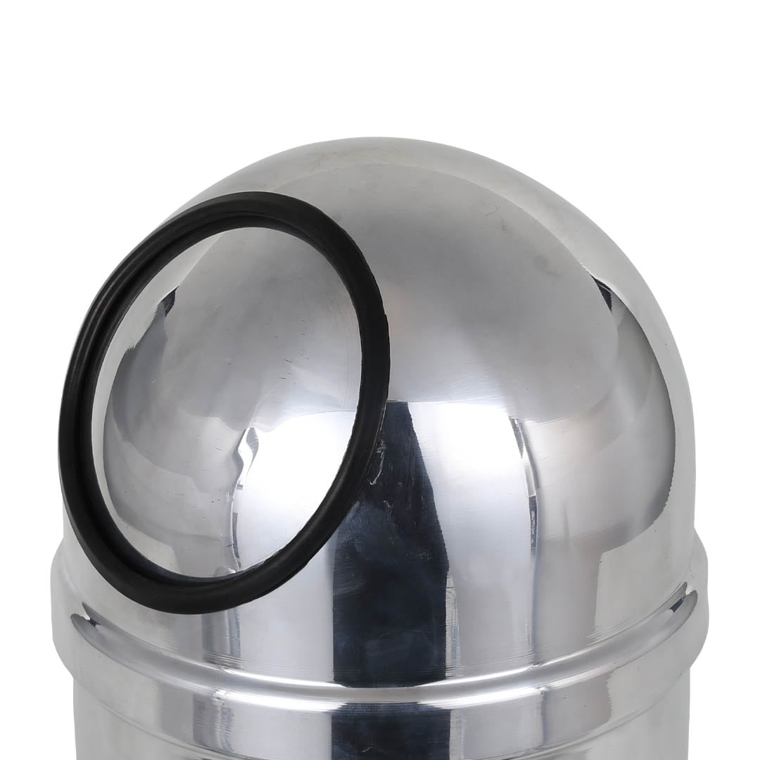 DULTON ONLINE SHOP | ALUMINUM DUST BIN MIRROR FINISHED L(L MIRROR