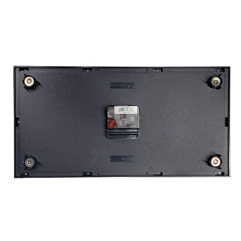 DULTON ONLINE SHOP | DOUBLE FACE CLOCK RECTANGLE BLACK(BLACK