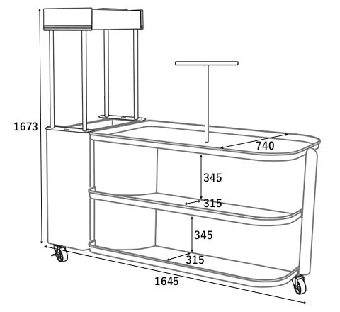 DULTON ONLINE SHOP | STORE WAGON DARK GREEN(L GREEN): 家具