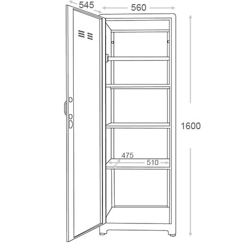 DULTON ONLINE SHOP | LOCKER 65 OLIVE DRAB(OLIVE DRAB): 家具