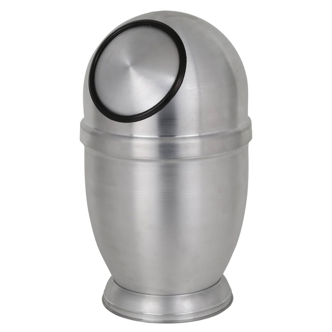 DULTON ONLINE SHOP | ALUMINUM DUST BIN SATIN FINISHED L(L SATIN