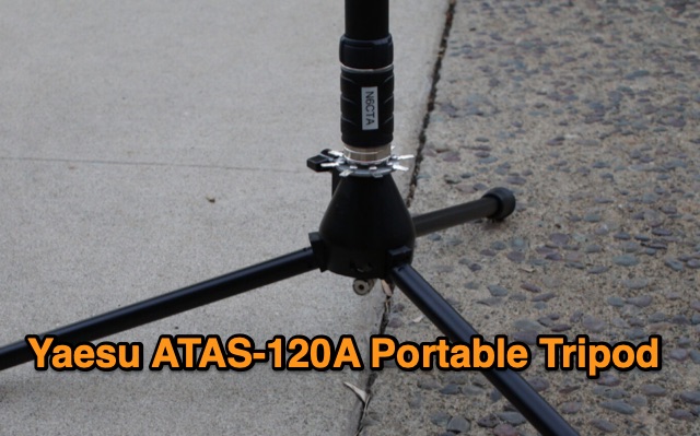 Yaesu ATAS-120A Portable Tripod: Enhancing Efficiency - Antennas