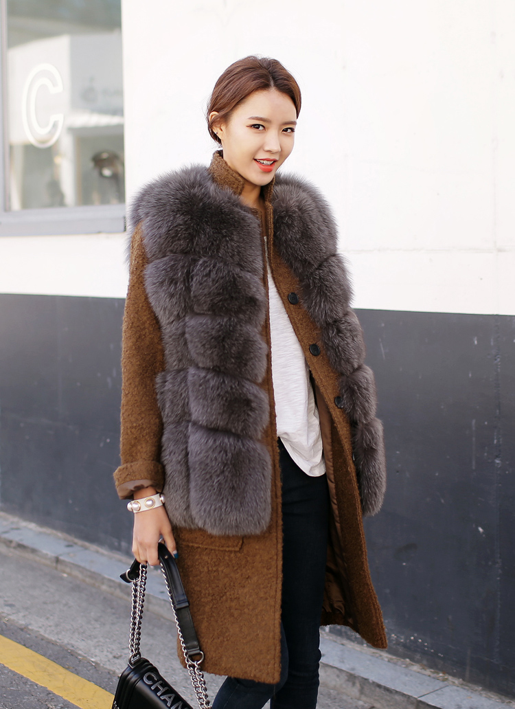 sagafurs リアルフォックスファーベスト・全3色 | レディース