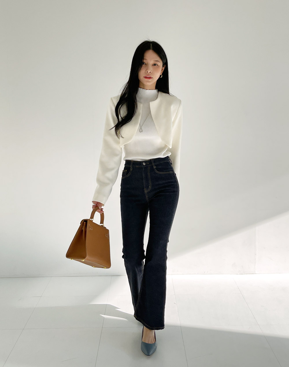 オープンツイードボレロジャケット | レディースファッション通販 - DHOLIC