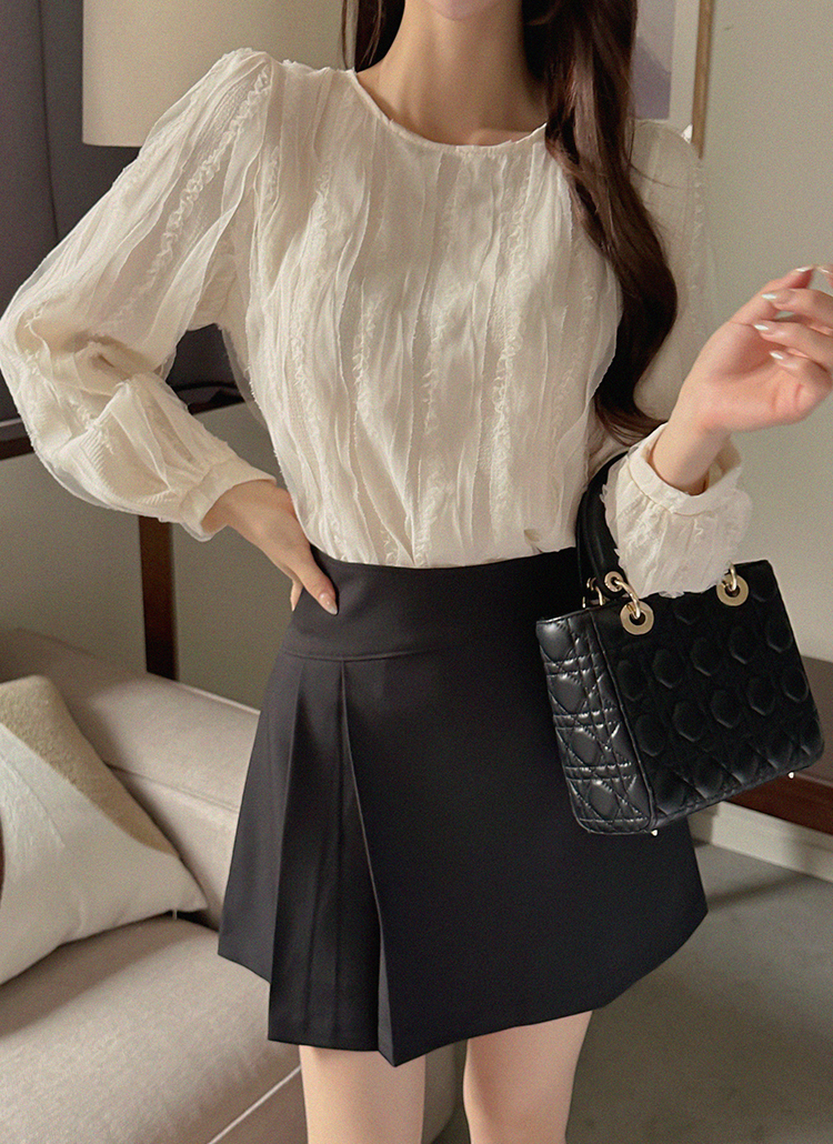 サイドプリーツミニスカート | レディースファッション通販 - DHOLIC