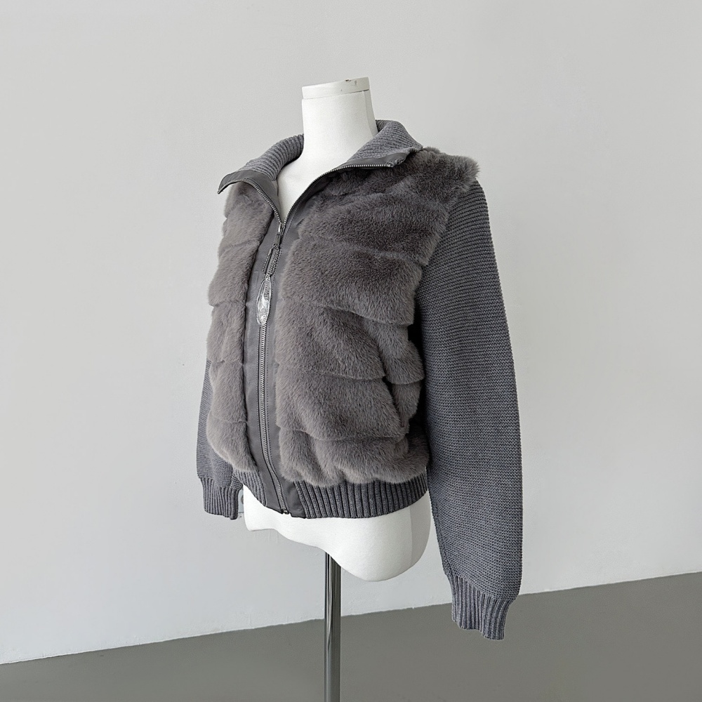 2WAYニットスリーブエコファーダウンジャンパー | レディース