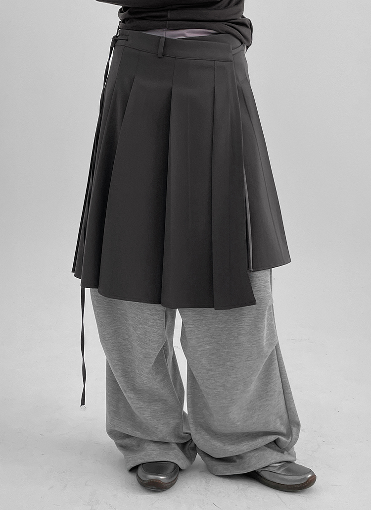 プリーツラップスカート | レディースファッション通販 - DHOLIC