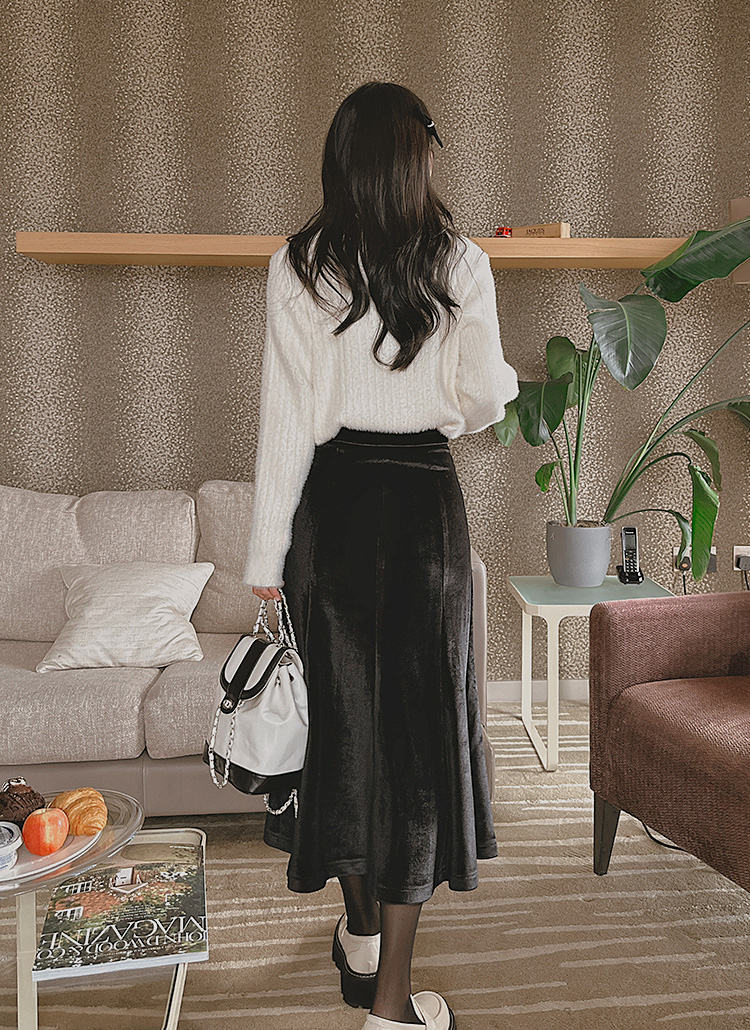 フレアベロアスカート | レディースファッション通販 - DHOLIC