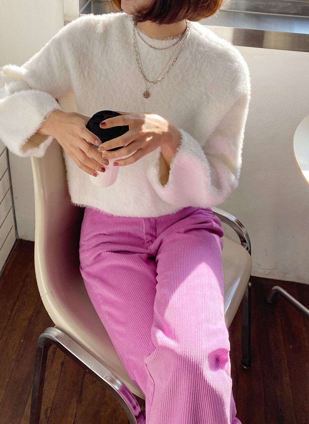 ソフトフェイクファーニット・全3色 | レディースファッション通販