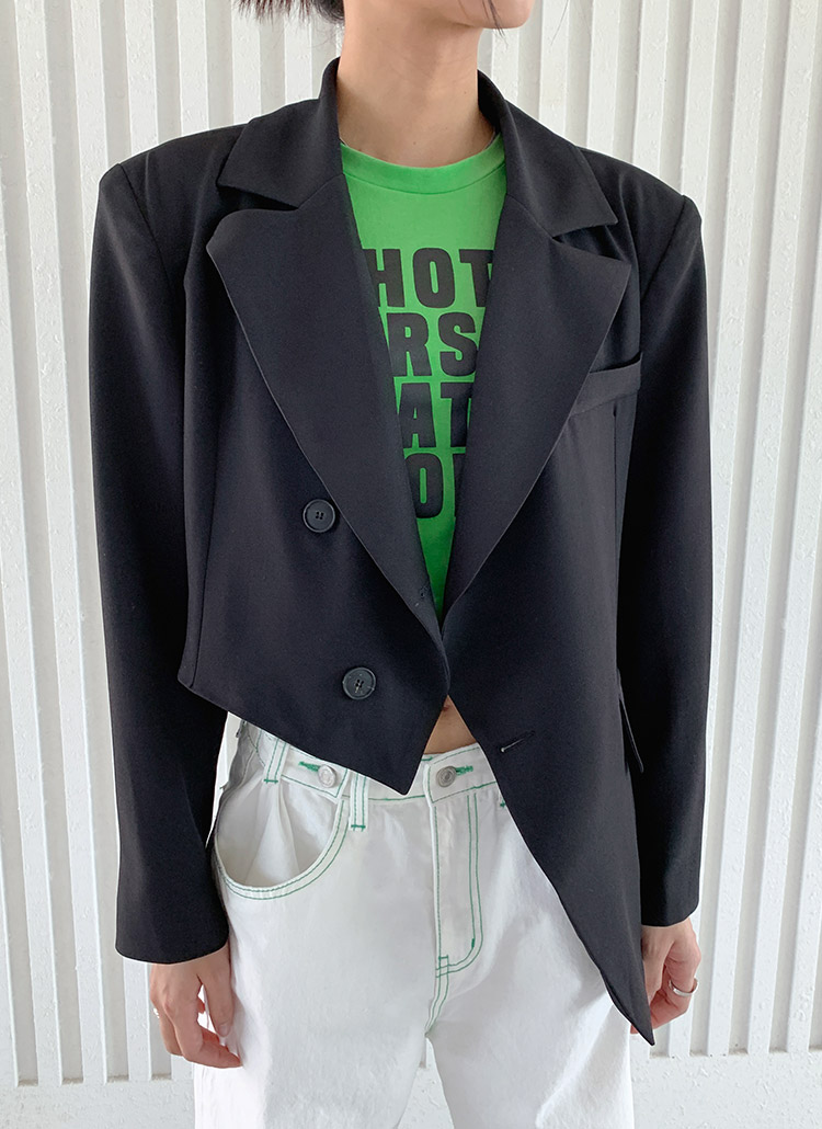 アシンメトリージャケット | レディースファッション通販 - DHOLIC