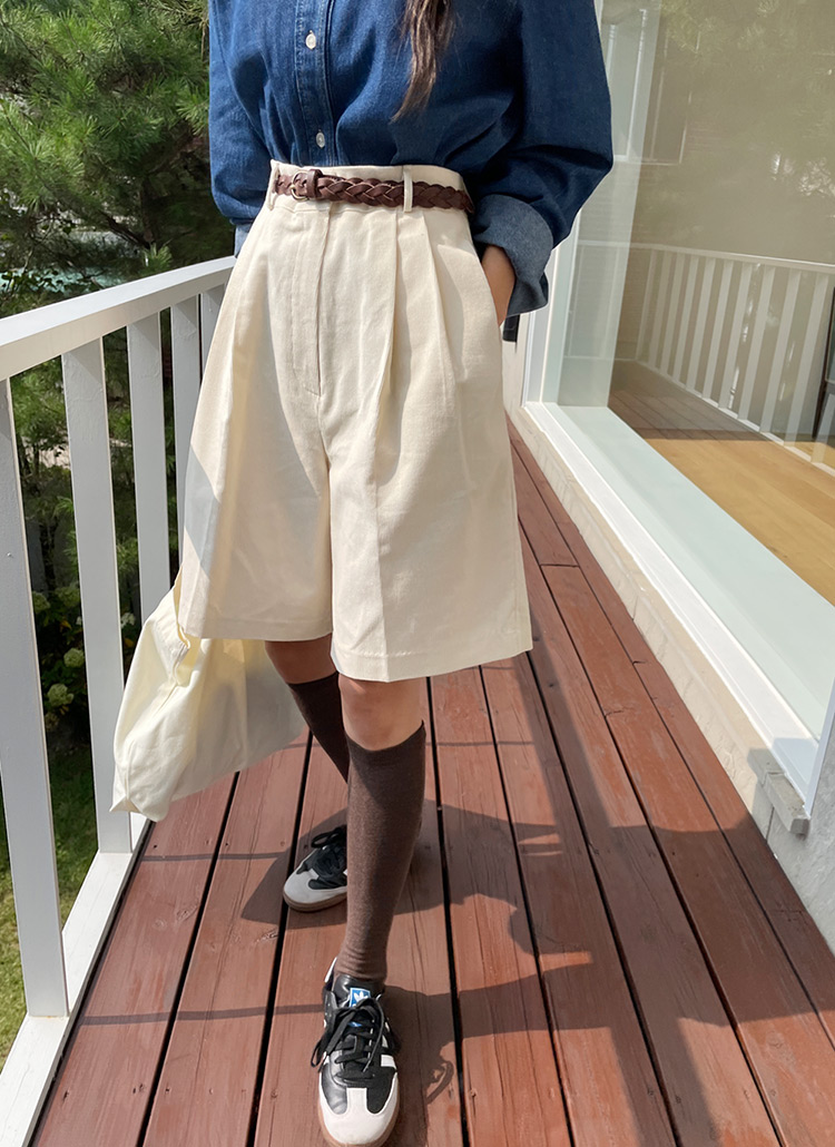 コーデュロイタックハーフパンツ | レディースファッション通販 - DHOLIC