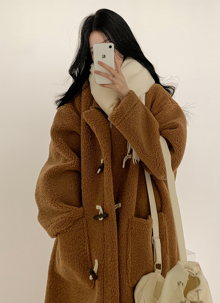 ツーポケットボアダッフルコート | レディースファッション通販 - DHOLIC