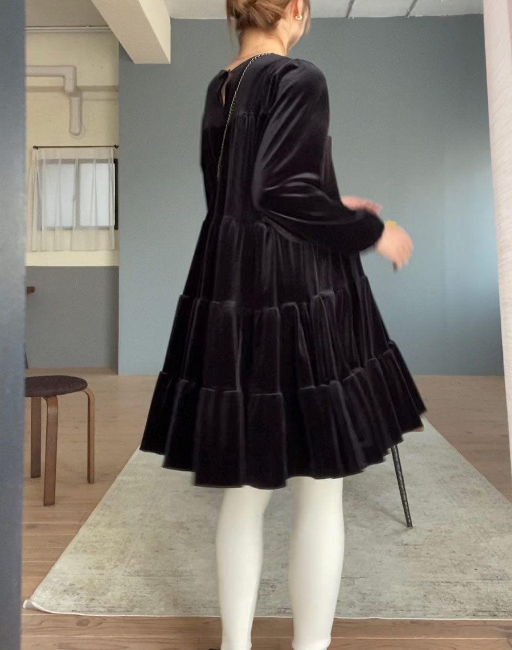 ベロアティアードワンピース | レディースファッション通販 - DHOLIC