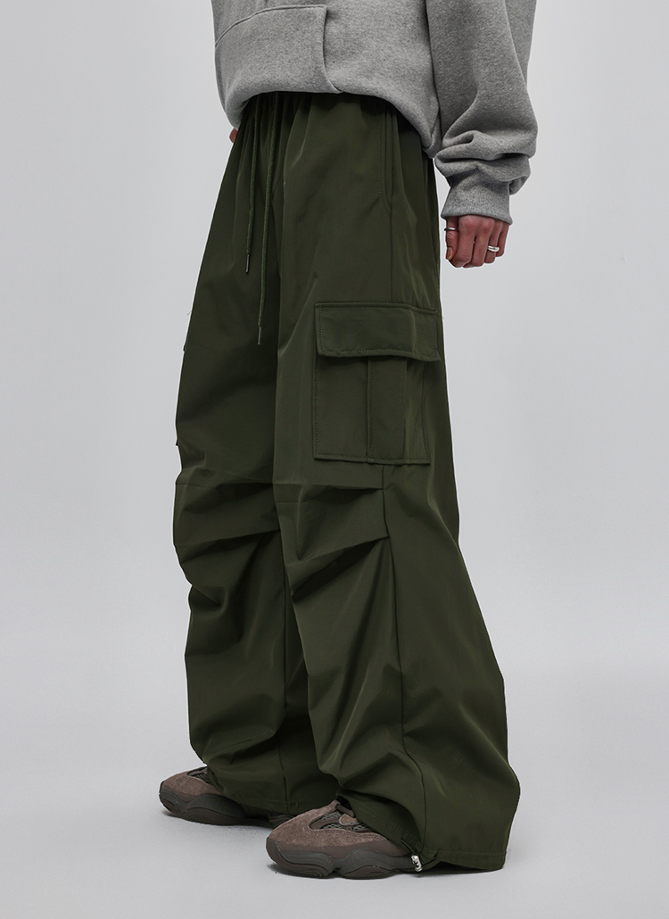 裏起毛ナイロンカーゴパンツ | レディースファッション通販 - DHOLIC