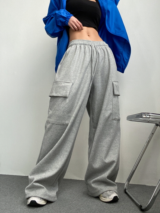 2WAYワイドスウェットカーゴパンツ | レディースファッション通販 - DHOLIC
