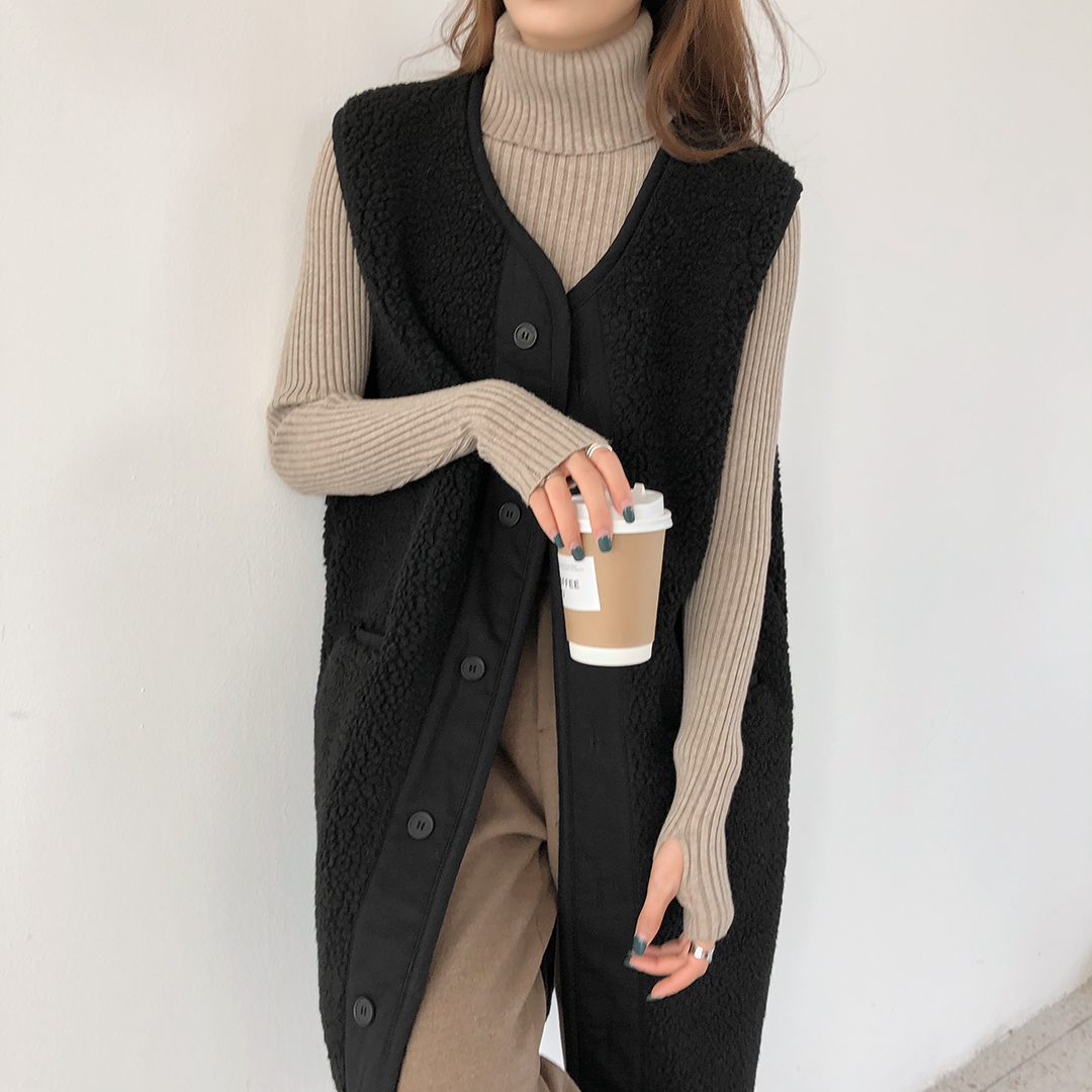 ボアロングベスト | レディースファッション通販 - DHOLIC