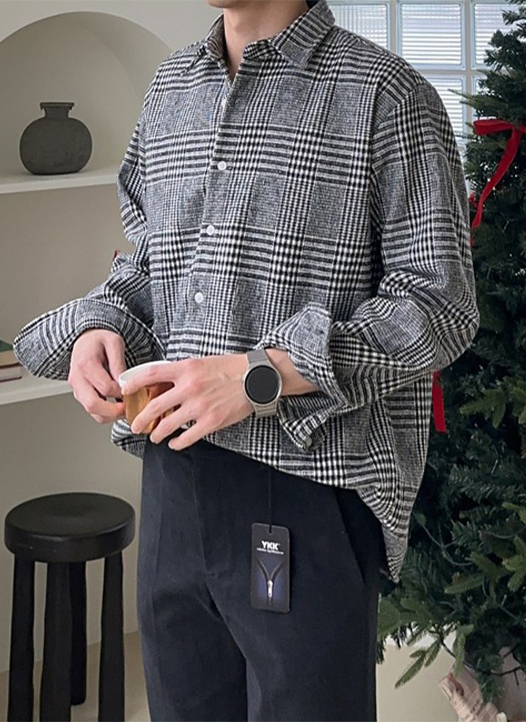 グレンチェックシャツ | レディースファッション通販 - DHOLIC