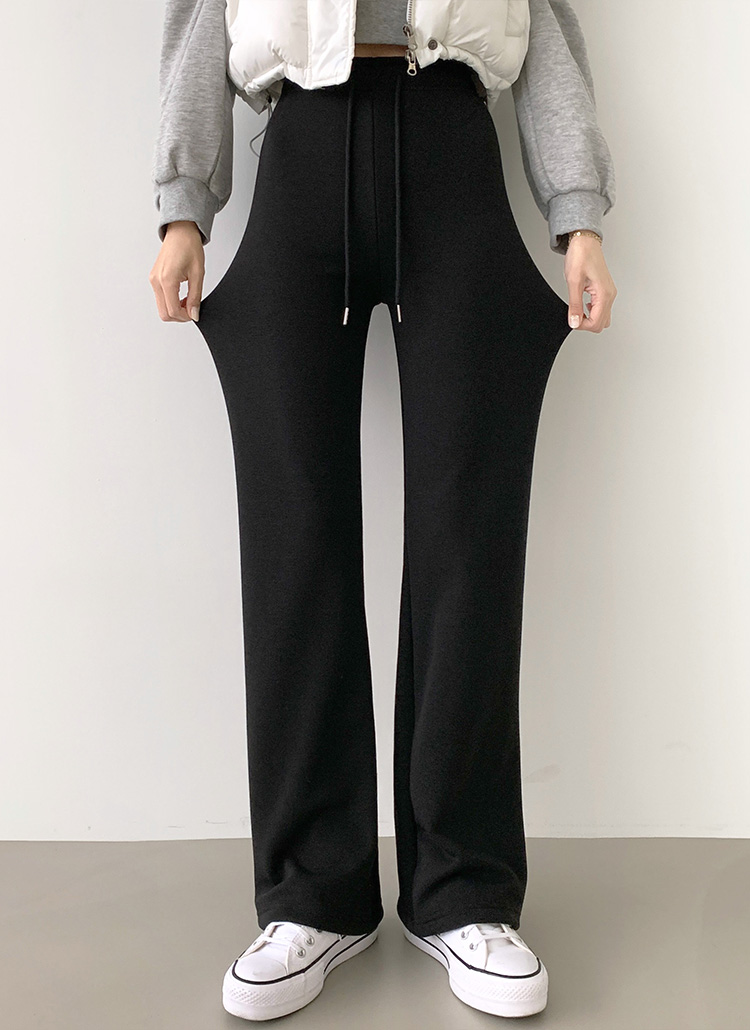 ファー裏地フレアスウェットパンツ | レディースファッション通販 - DHOLIC