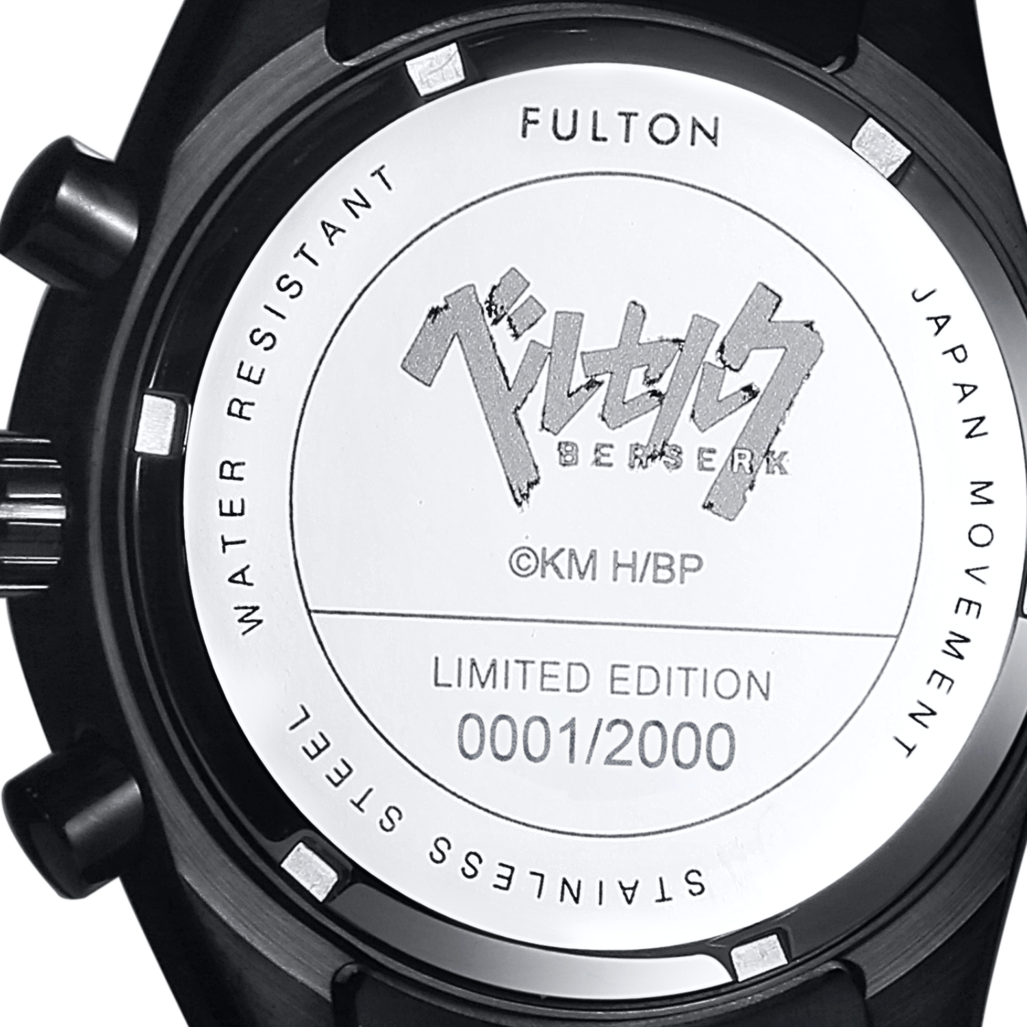 アニメ「ベルセルク」天然ダイヤ クロノグラフ腕時計 – 株式会社 東栄