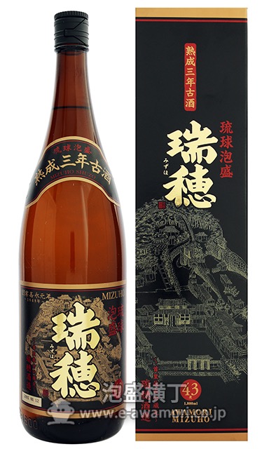 4675-瑞穂酒造◇本場泡盛 瑞穂 21世紀の夢 古酒 1800ml Yahoo