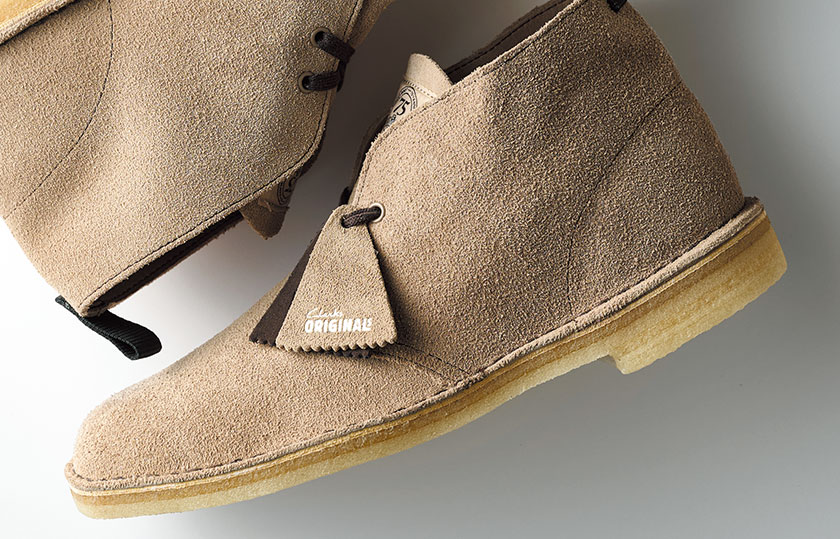 クラークス】75周年記念で名靴を忠実再現！ 希少種“ウルフ”のデザート