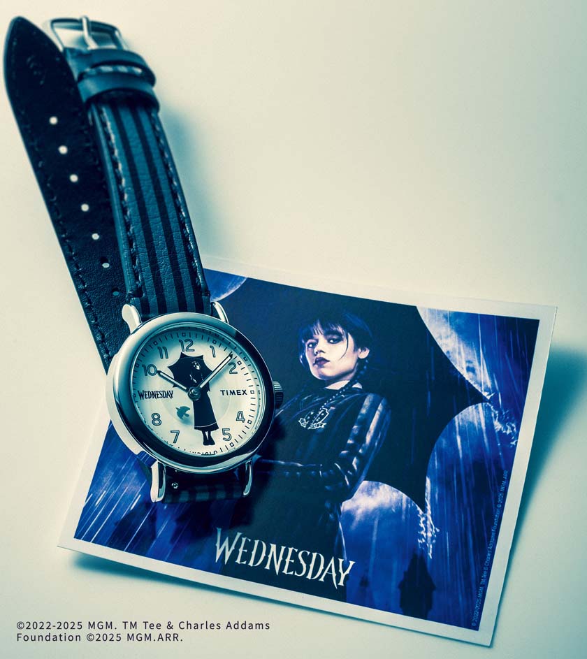 TIMEXのエモいい話】NETFLIX「ウェンズデー」との共作はコレクターの