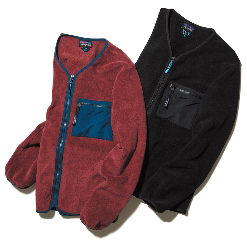 パタゴニア史上初の衿なしカーデが山で街で最もこなれる！｜雑誌Begin