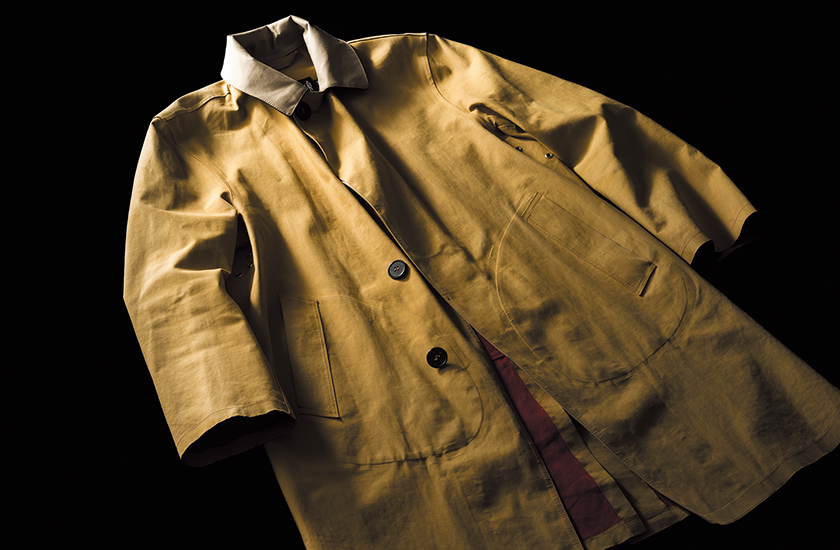 パリッパリのゴム引きコットンはどんなエイジングを遂げるの？｜雑誌