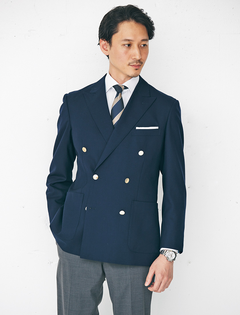 着てない理由はいろいろあれど…この折にオリヒカで“今一度、紺ブレ