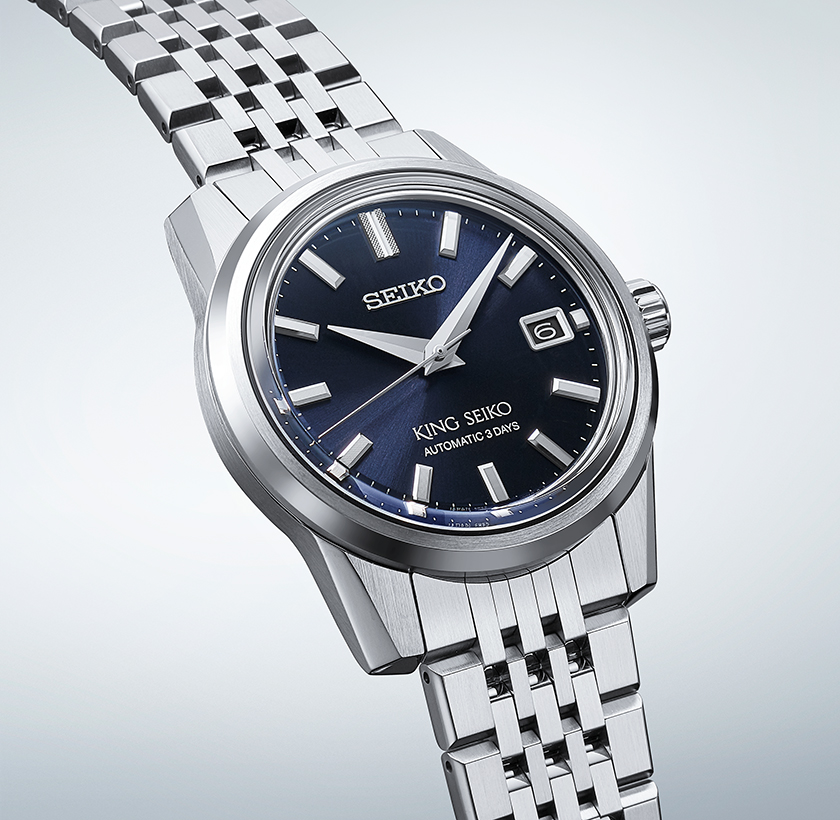 ひと回り大きくなったキングセイコーに爽やか～なブルー文字盤が初登場