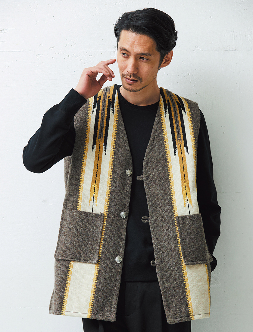 今なお手織りで作られている！ チマヨベストのBIGはもう買えないかも