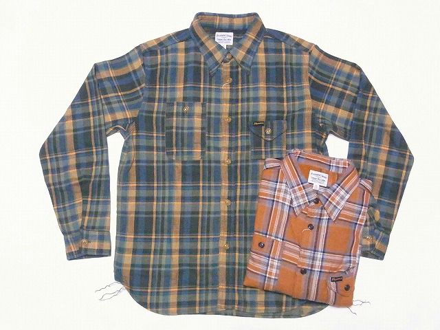 長袖シャツ フェローズ(Pherrow's) Cream(クリーム)