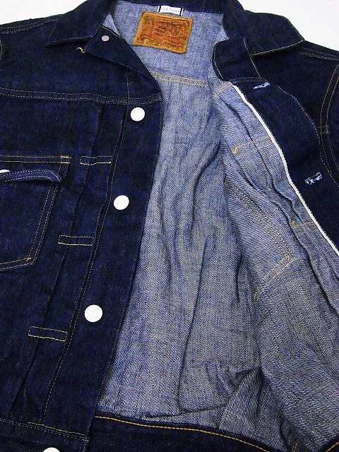 WAREHOUSE[ウエアハウス] デニムジャケット DD-2002 サイドパネル