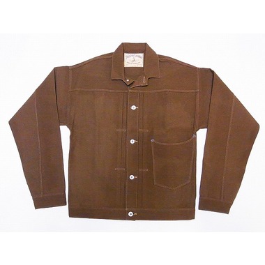 HELLER'S CAFE[ヘラーズカフェ] ブラウンダックジャケット