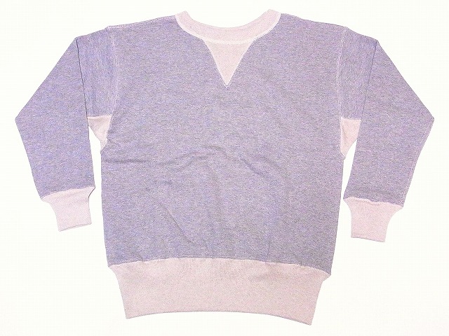 WAREHOUSE[ウエアハウス] スウェット 2本針コンビ両Vスウェット 466