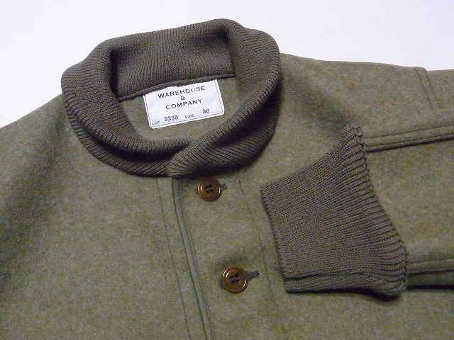 WAREHOUSE[ウエアハウス] A-1 スタイル ウールジャケット 2233 A-1