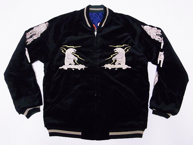 TAILOR TOYO[テーラー東洋] スカジャン TT13609 別珍 POLAR BEAR×EAGLE