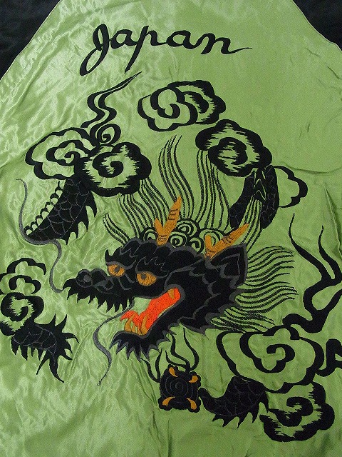 TAILOR TOYO[テーラー東洋] スカジャン TT13608 JAPAN MAP×DRAGON 日本