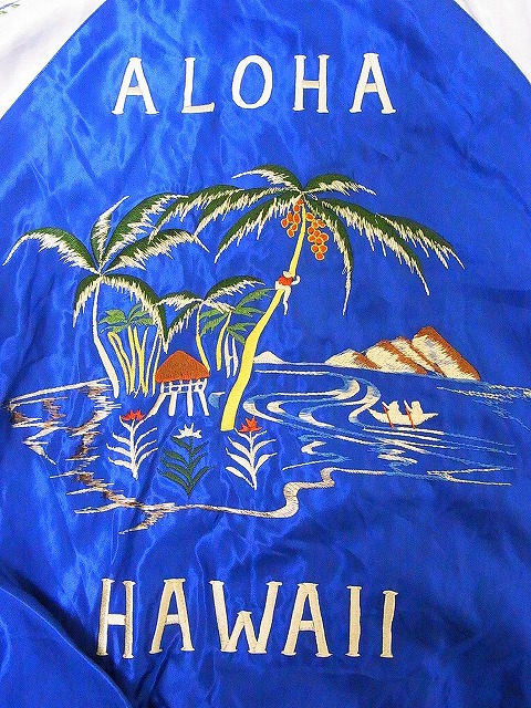 TAILOR TOYO[テーラー東洋] スカジャン TT14074 PALM TREE×HAWAII MAP