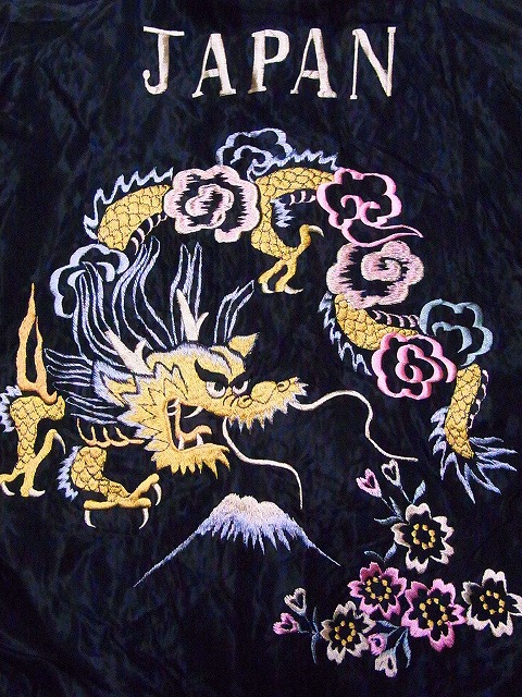 TAILOR TOYO[テーラー東洋] スカジャン TT15273 RED TIGER × GOLD