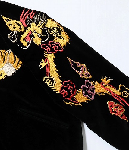 TAILOR TOYO[テーラー東洋] スカジャン TT15840 別珍 GOLD DRAGON
