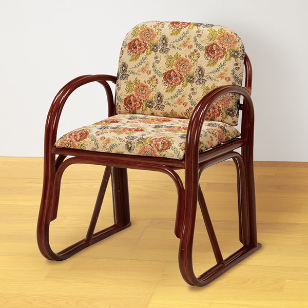 籐らくらく座椅子(ロータイプ): 家具・インテリア／はぴねすくらぶ
