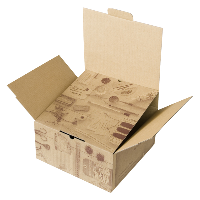 コラージュ宅配ギフトBOX-1(W315×D315×H163): 宅配・梱包用品・緩衝材