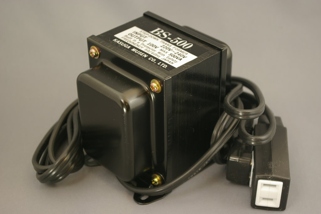 ステップダウントランス BS-500／ステップダウントランス／降圧