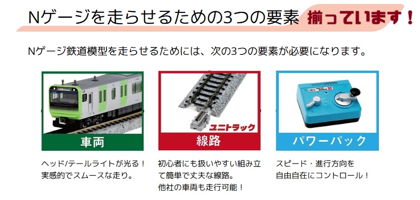 KATO鉄道模型オンラインショッピング Nゲージ スターターセット