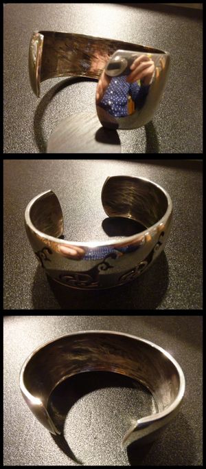 ホピ Bernard・Dawahoya バーナード・ダワホヤ オーバレイ うずら バングル