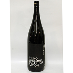 秀鳳 純米大吟醸 超辛口 AWESOME KARAKUCHI EDITION 1.8L | 幸せの酒