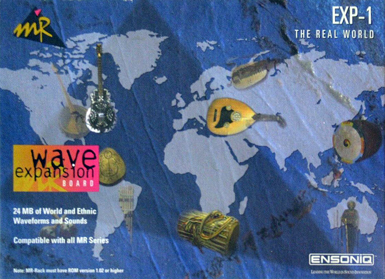 Ensoniq EXP-1 The Real World Wave Expansion Board
